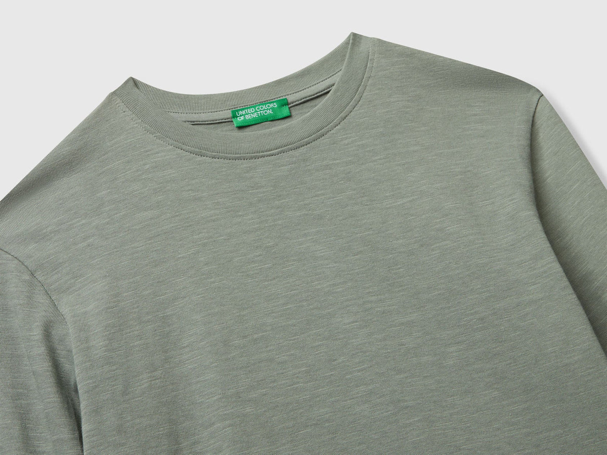Benetton Front and Back Print T-Shirt