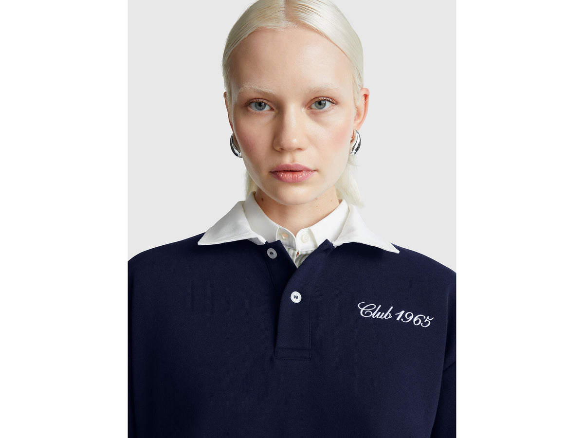 Benetton Comfort Fit Sweat Polo