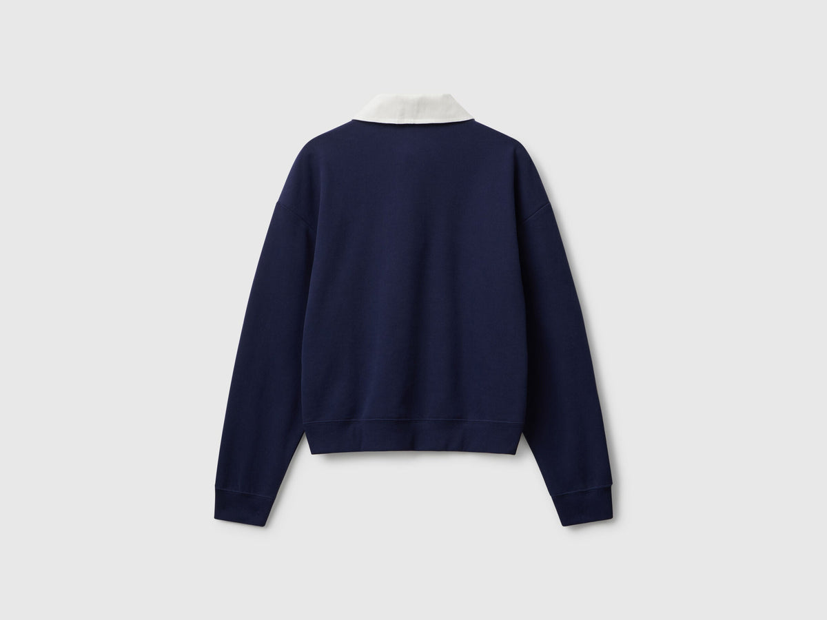Benetton Comfort Fit Sweat Polo