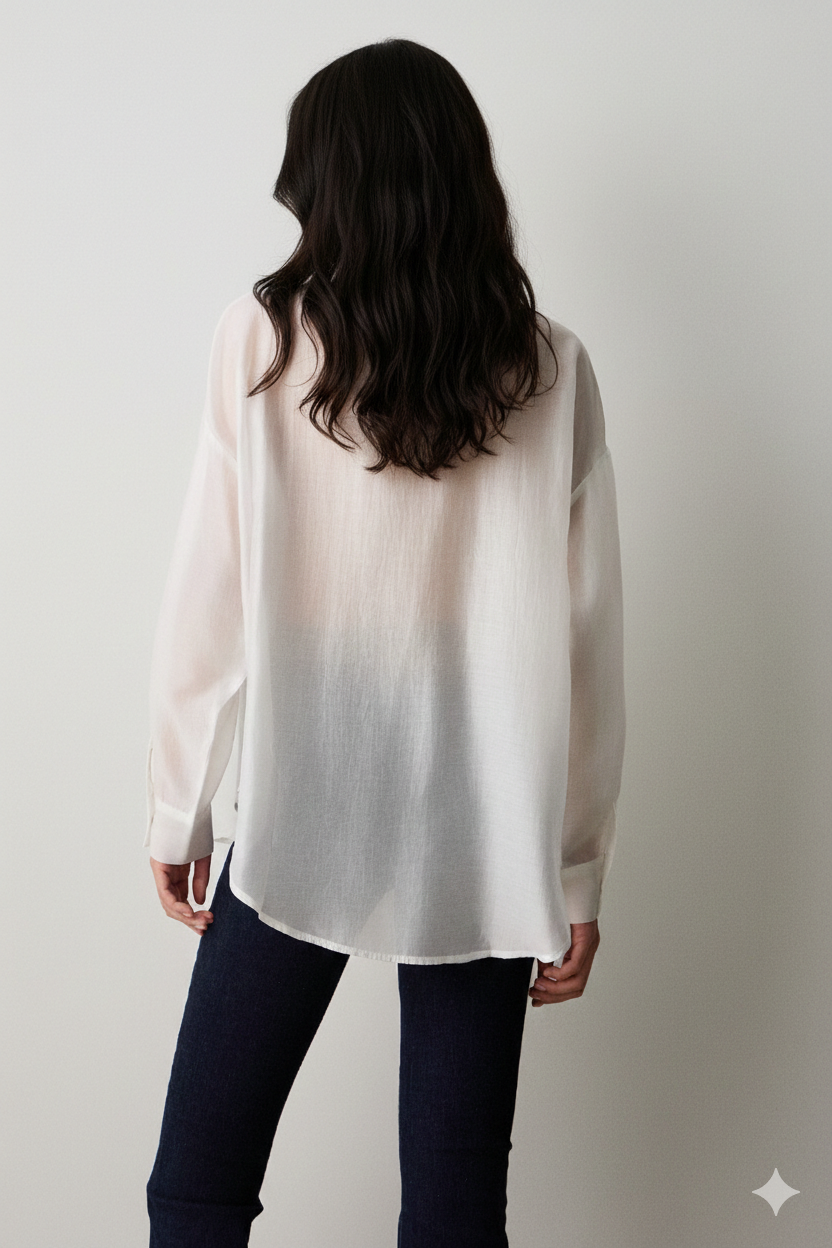 BSB Semi sheer shirt