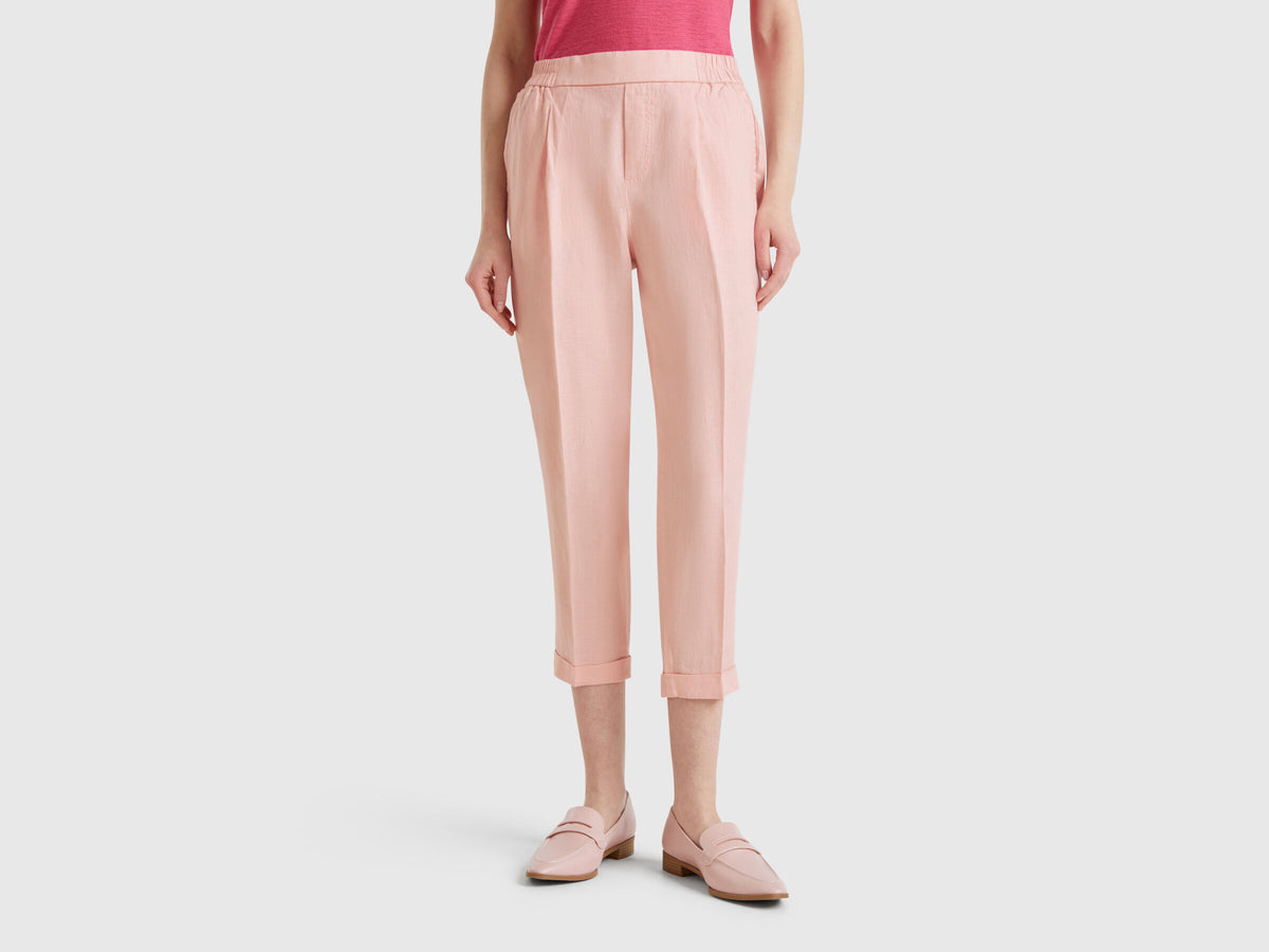 Benetton Cropped Trousers