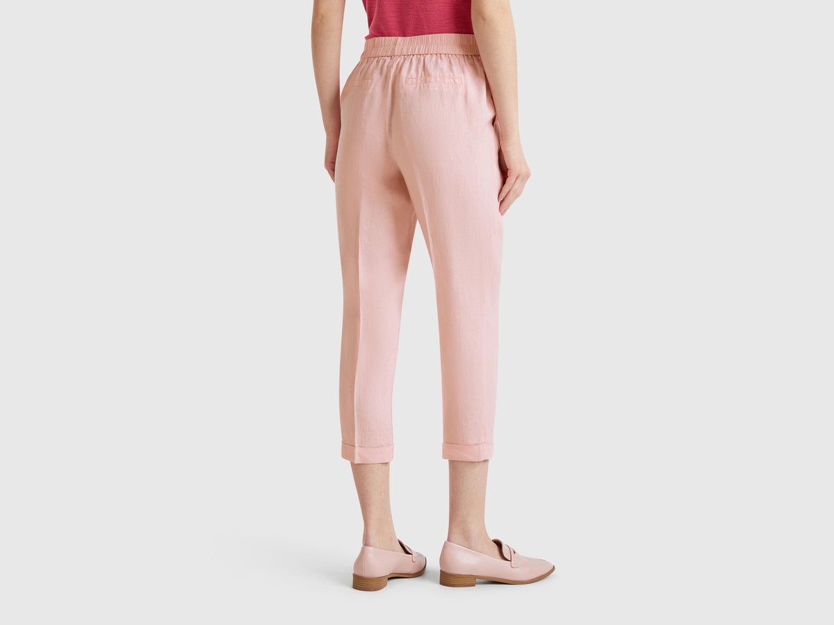 Benetton Cropped Trousers