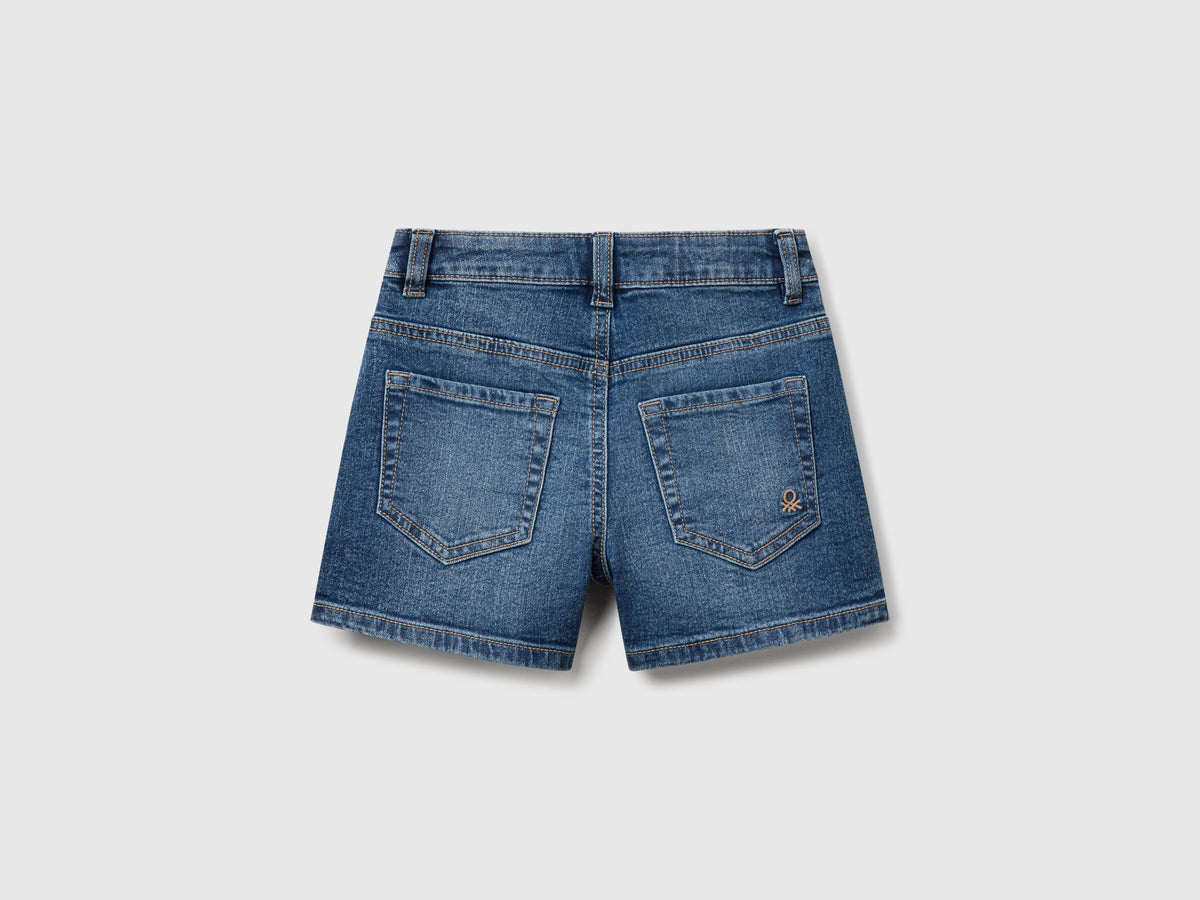 Benetton Girls Jean Shorts