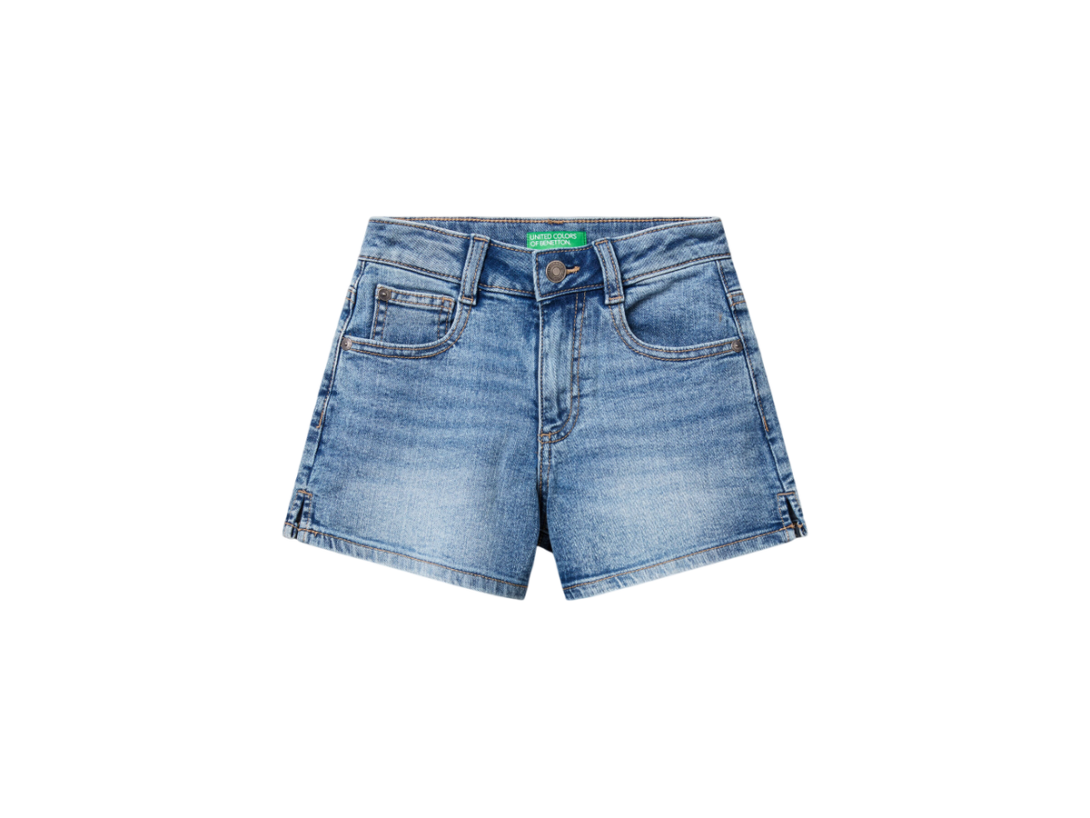 Benetton Girls Jean Shorts