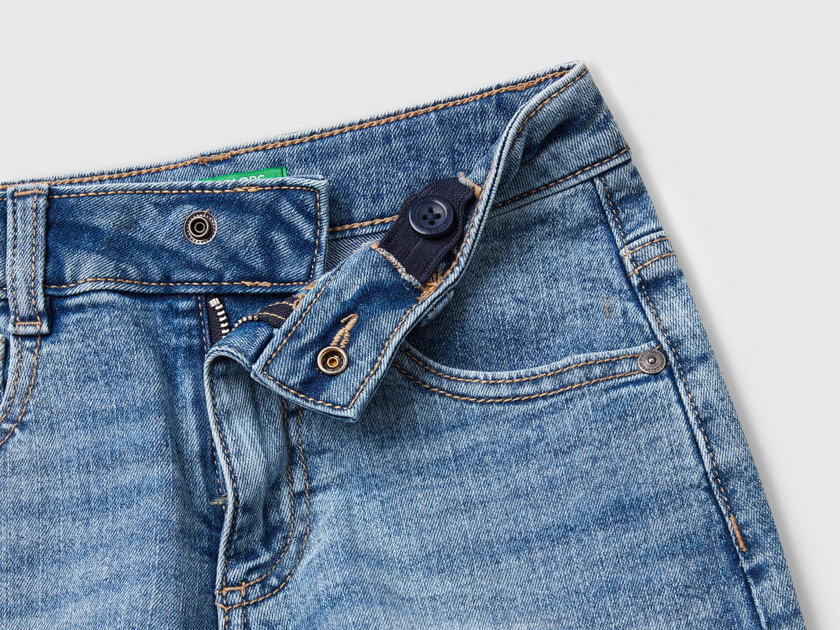Benetton Girls Jean Shorts