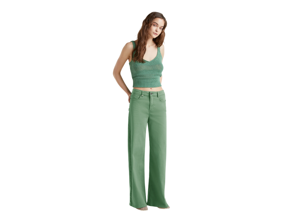 Benetton Loose Fit Trousers
