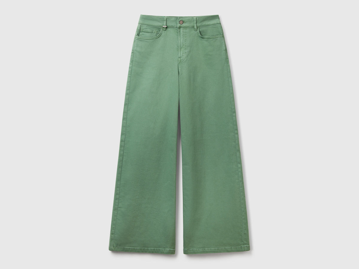 Benetton Loose Fit Trousers