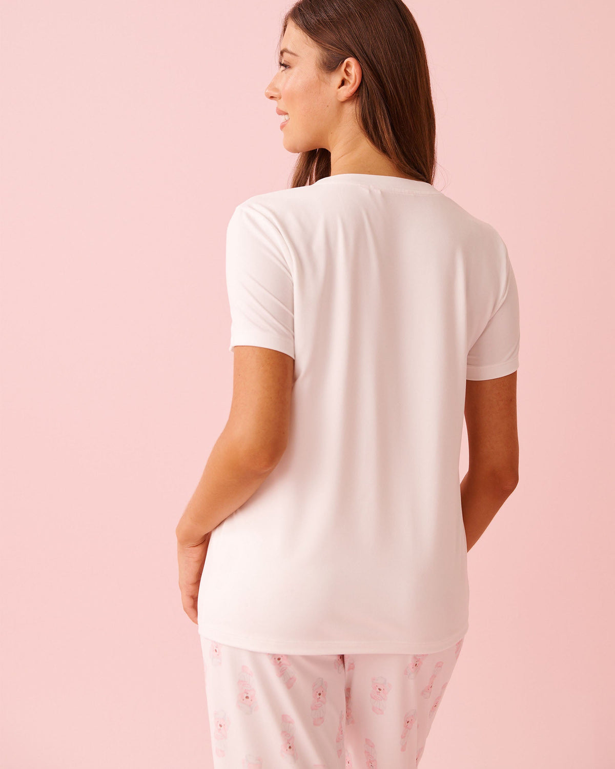La vie en Rose Peachy Dream Teddy T-shirt