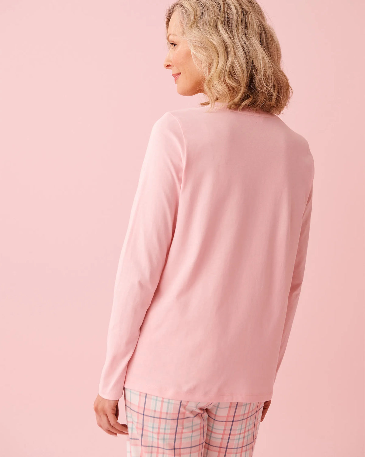 La vie en Rose Floral Print Cotton Long Sleeve Shirt