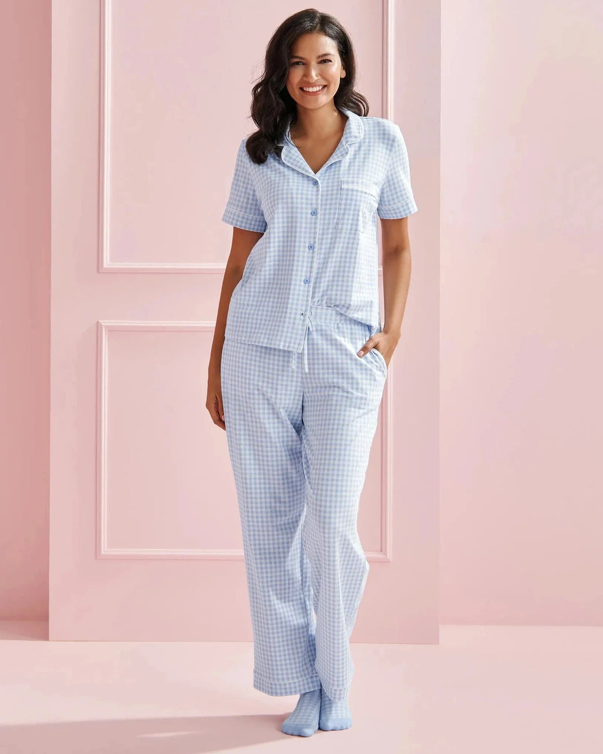 La vie en Rose Cotton Pajama Pants
