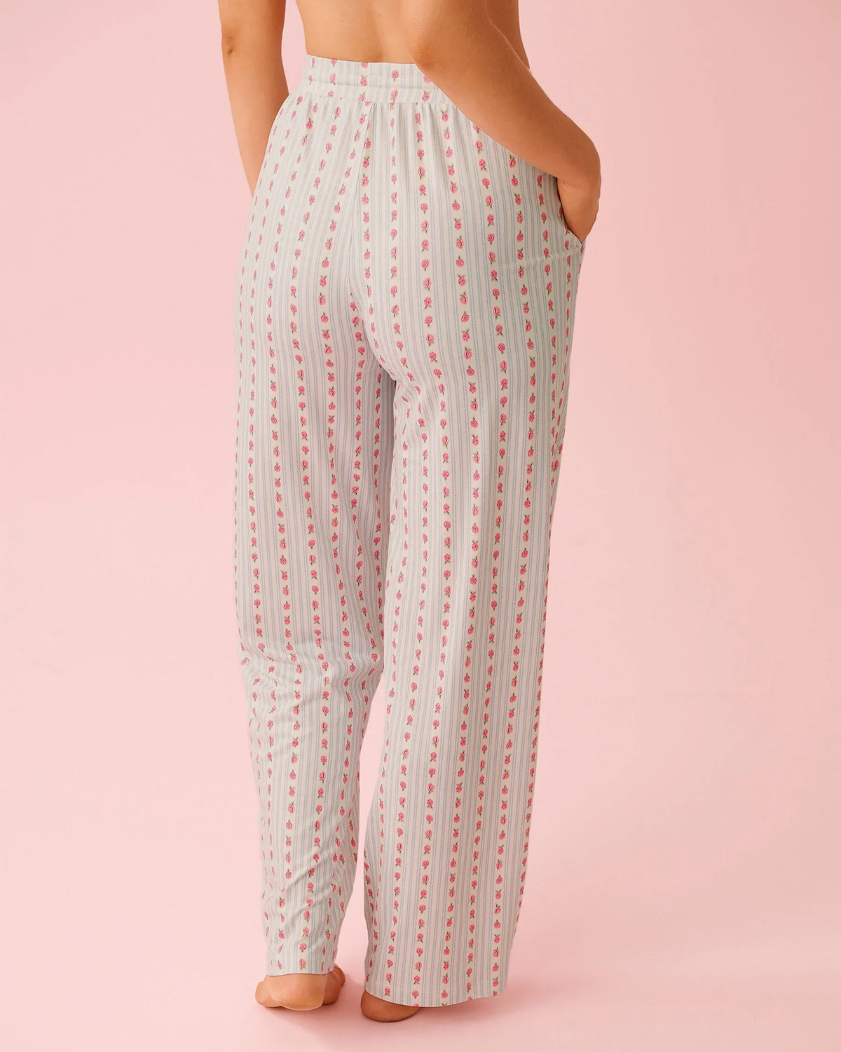 La vie en Rose Rose Print Super Soft Pajama Pants