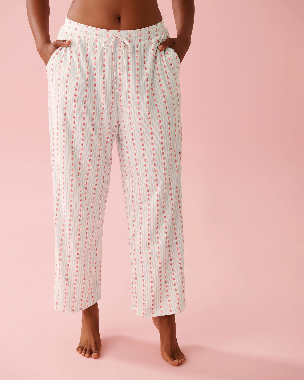 La vie en Rose Rose Print Super Soft Pajama Pants