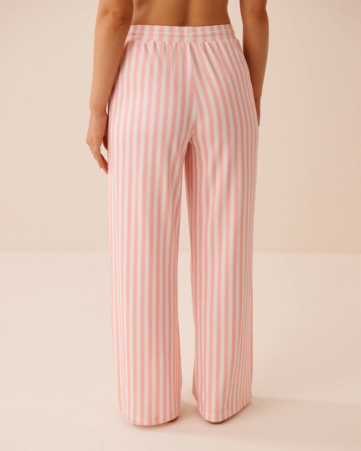 La vie en Rose Floral Stripe Print Super Soft Pajama Pants