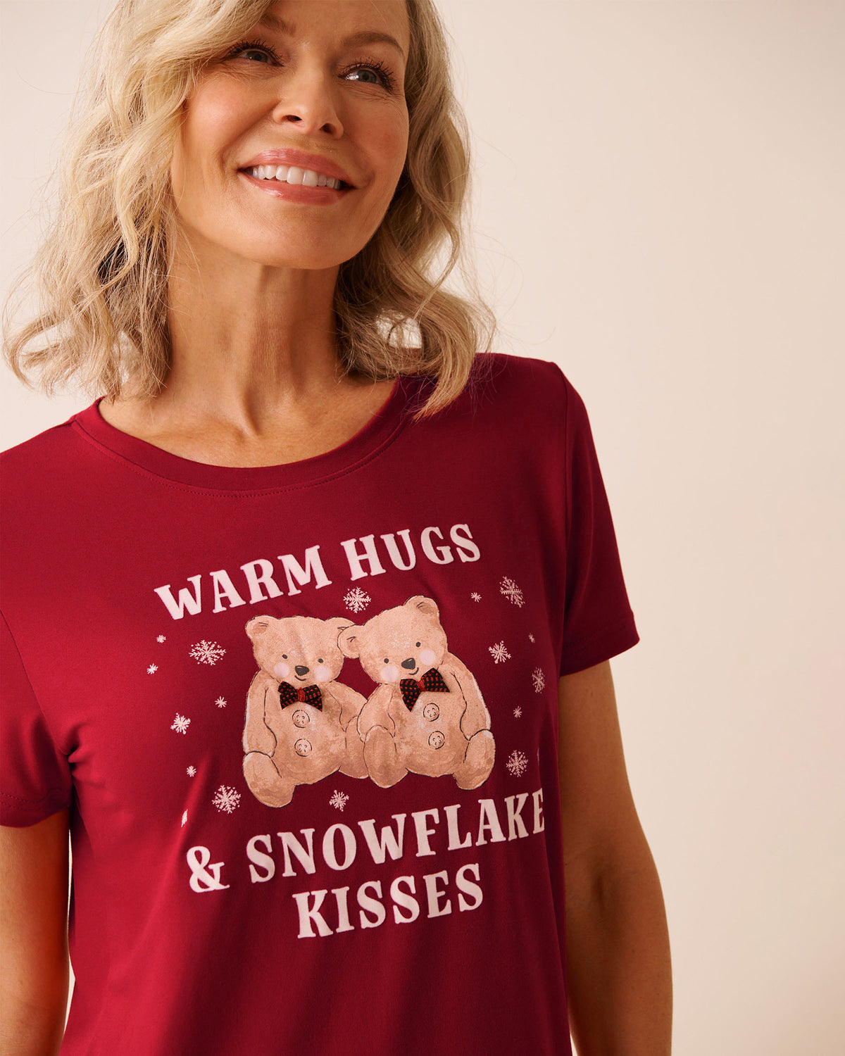 La Vie En Rose Deer Print Super Soft Sleepshirt