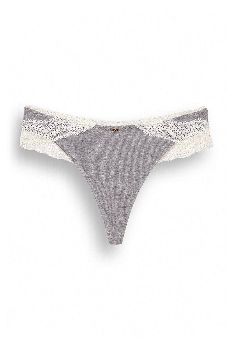 Women Secret Ribbed Thong