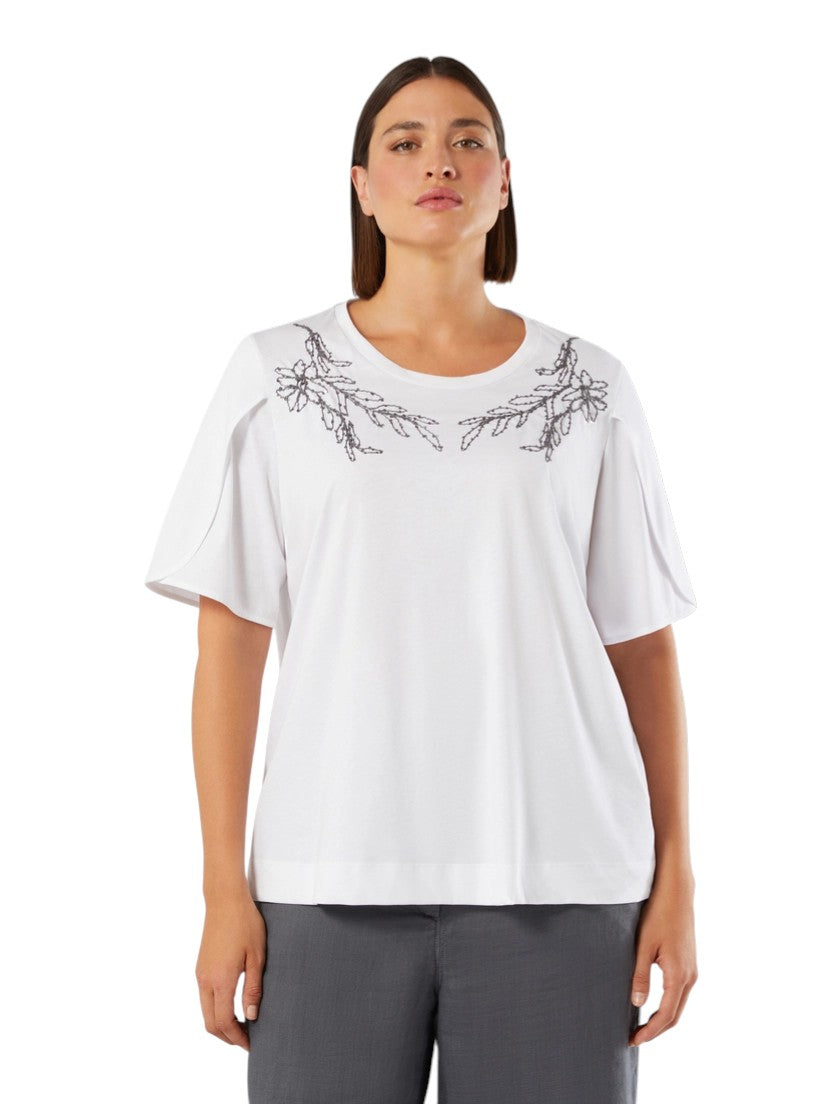 Marina Rinaldi Cotton jersey T-shirt