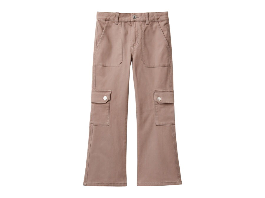 Benetton Flared Cargo Pants