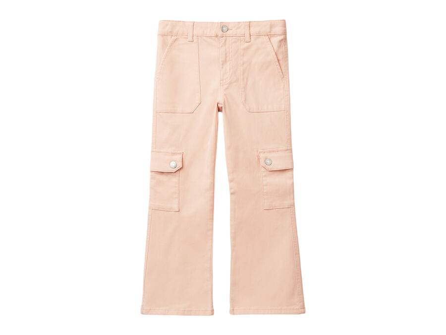 Benetton Flared Cargo Pants