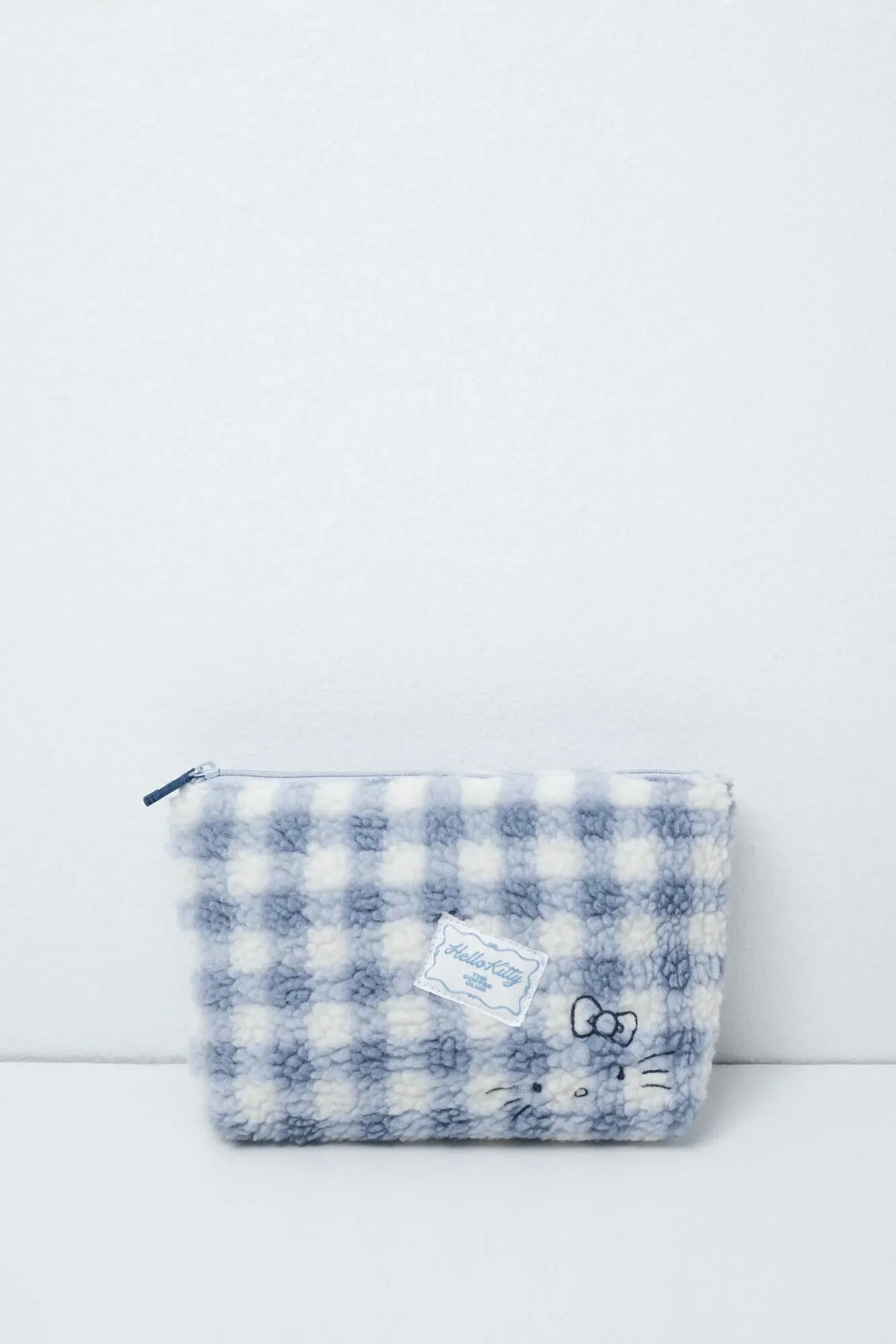 Faux Shearling Medium Vanity Case Hello Kitty
