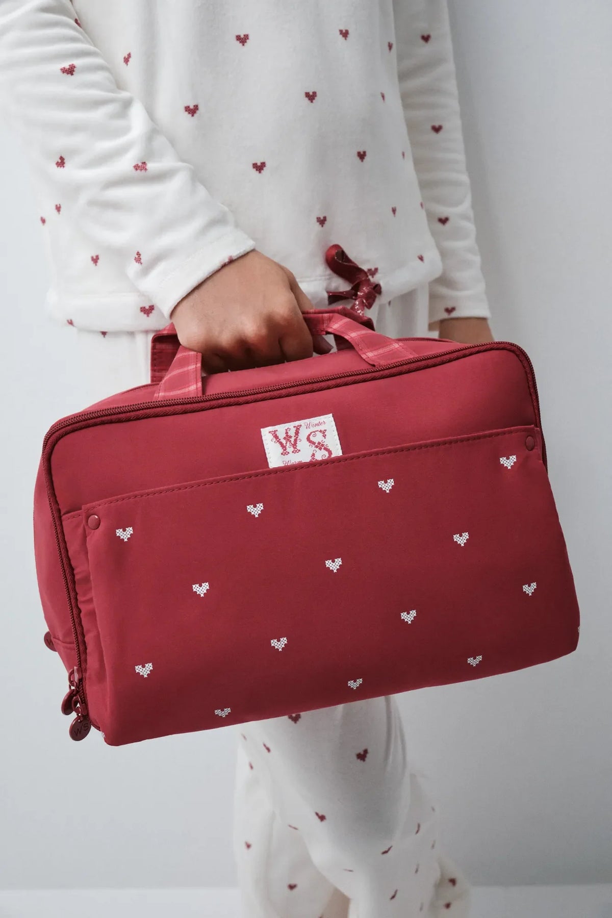 Snoopy Double Zip Vanity Case