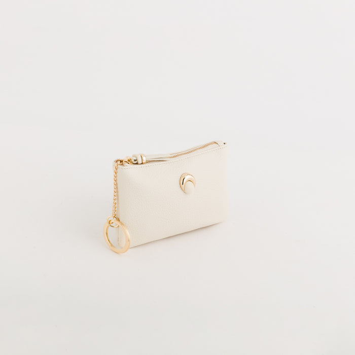 Carpisa Women's Coin Purse with Keychain - Gemma Wallet