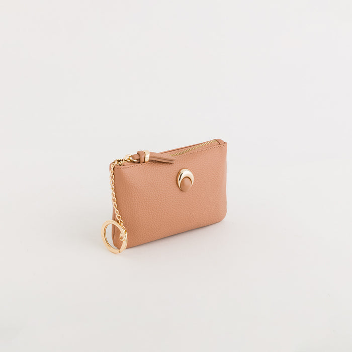 Carpisa Women's Coin Purse with Keychain - Gemma Wallet