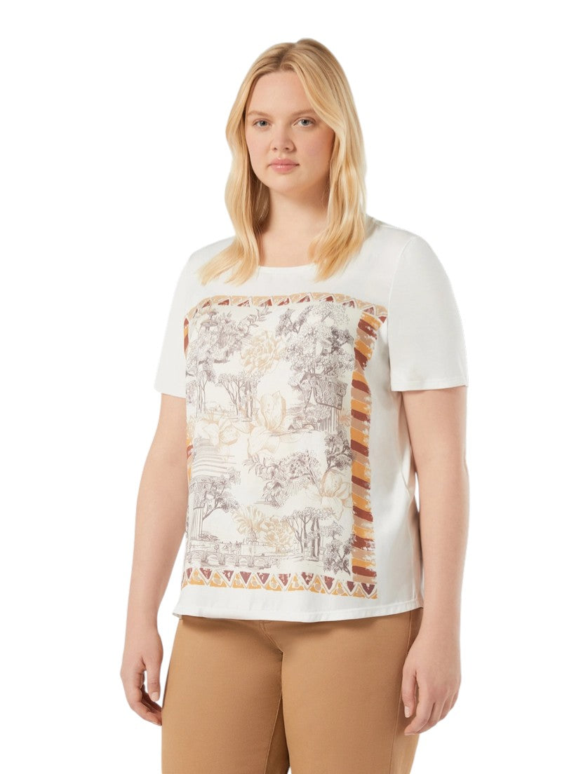 Marina Rinaldi Viscose jersey T-shirt