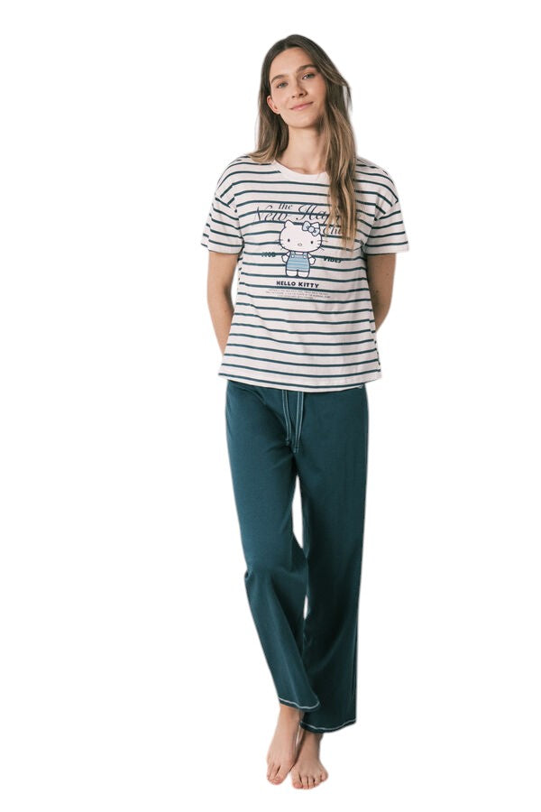 Women Secret Hello Kitty short-sleeved cotton pajamas
