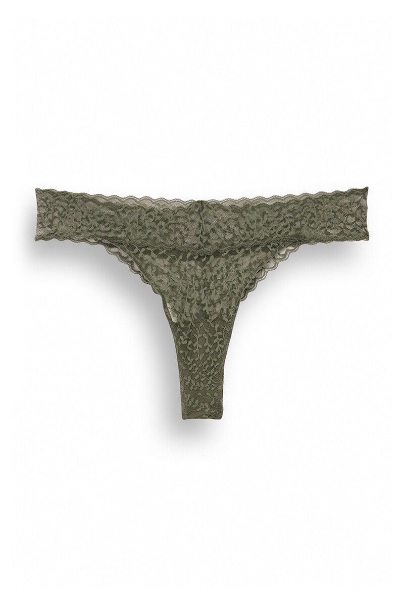 Women Secret Embroidered Thong