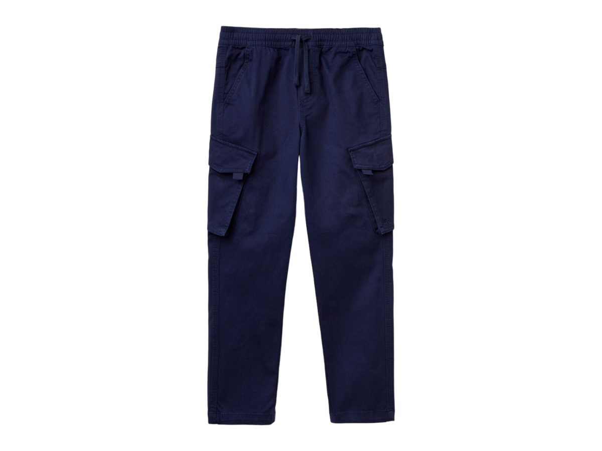 Benetton Slim Fit Cargo Pants