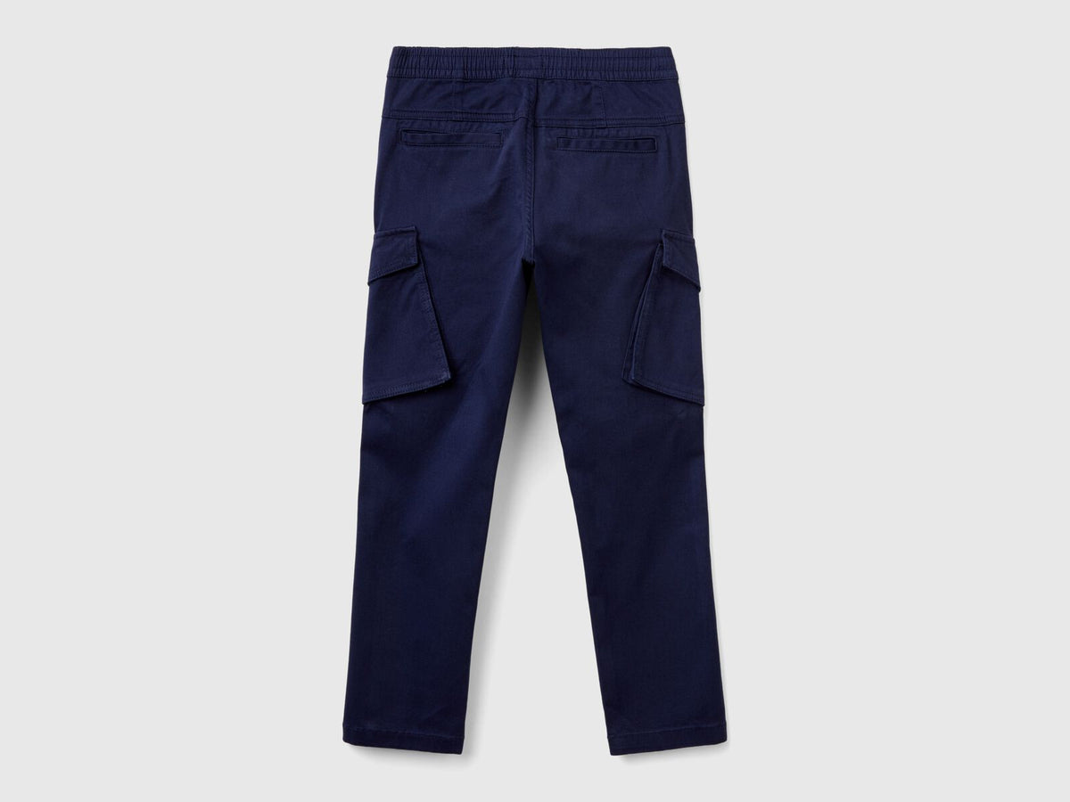 Benetton Slim Fit Cargo Pants
