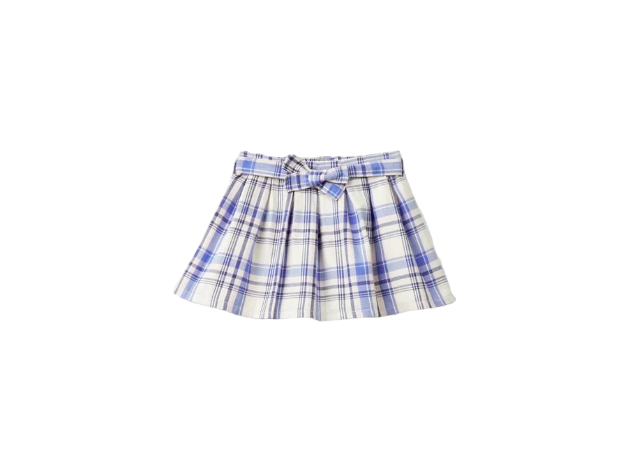 Benetton Tartan Mini Skirt