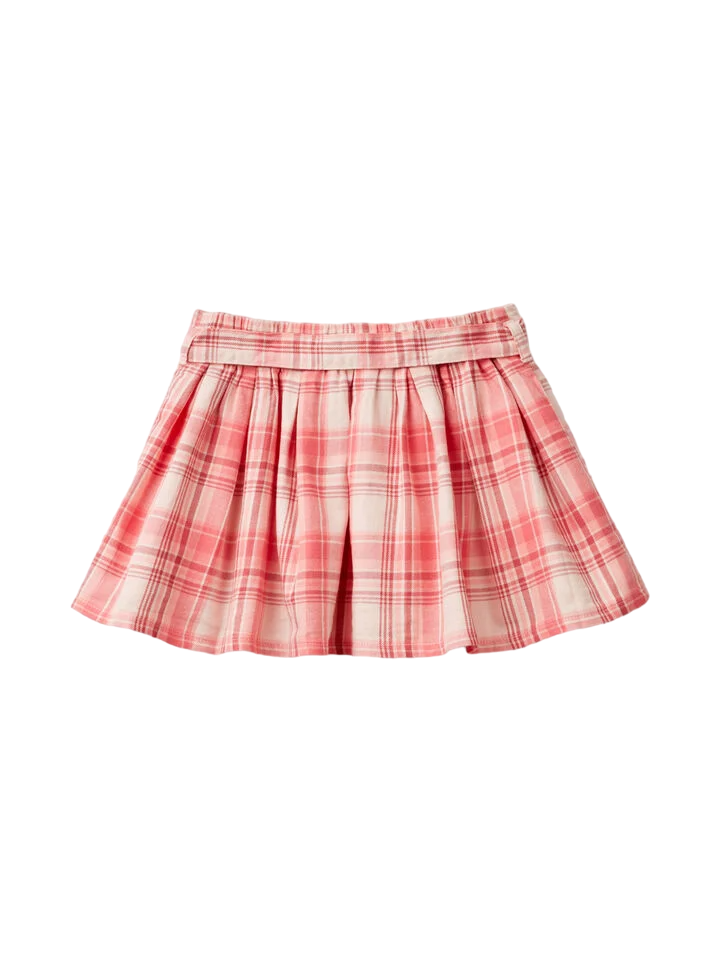 Benetton Tartan Mini Skirt