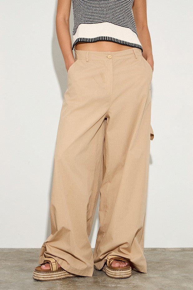 BSB Wide leg cotton pants