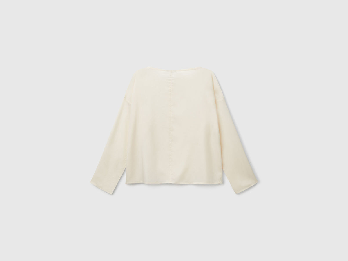 Benetton Flowy Blouse