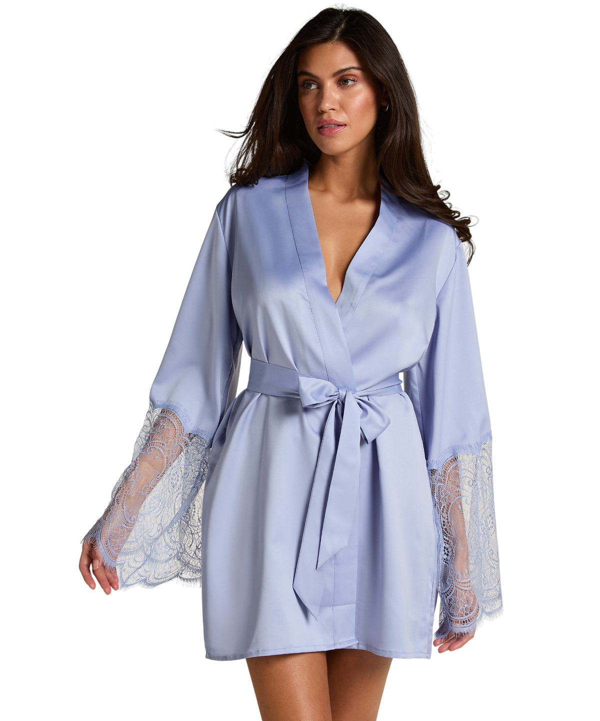 HUNKEMÖLLER KIMONO SATIN LACE