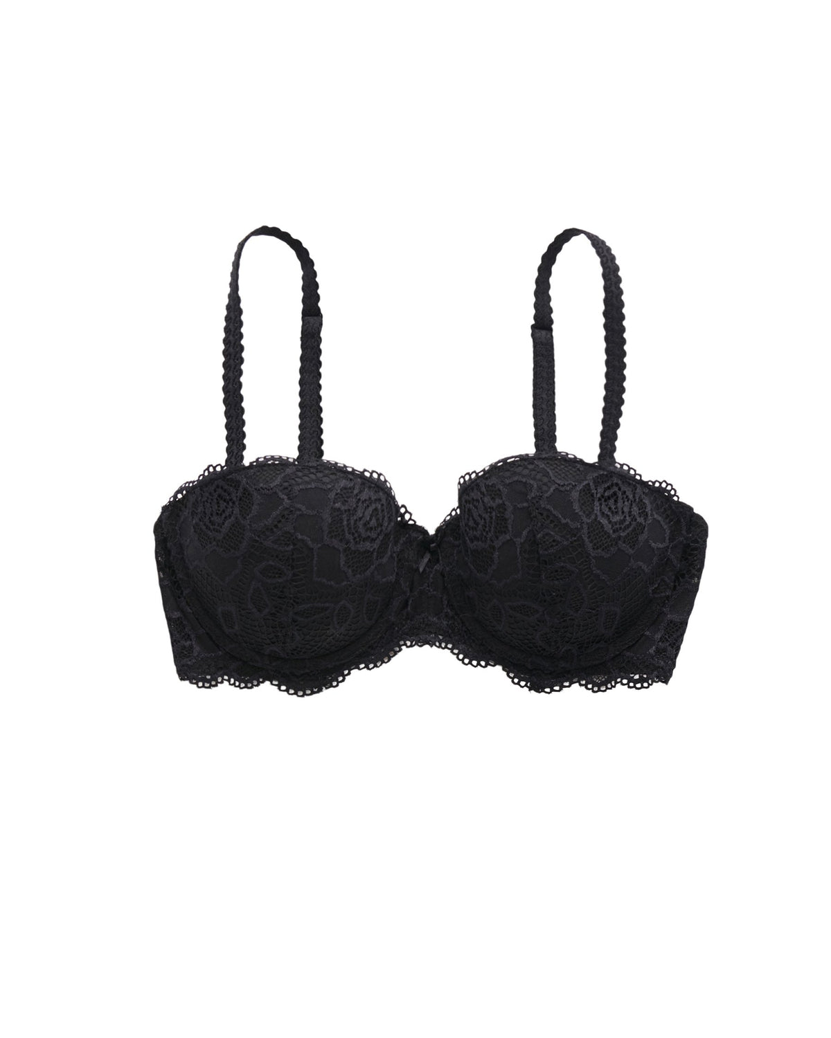 La Vie En Rose Push-up Strapless Demi Bra