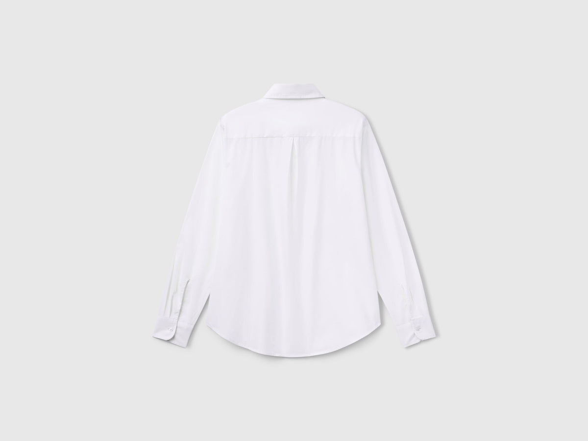 Benetton Regular Fit Cotton Shirt