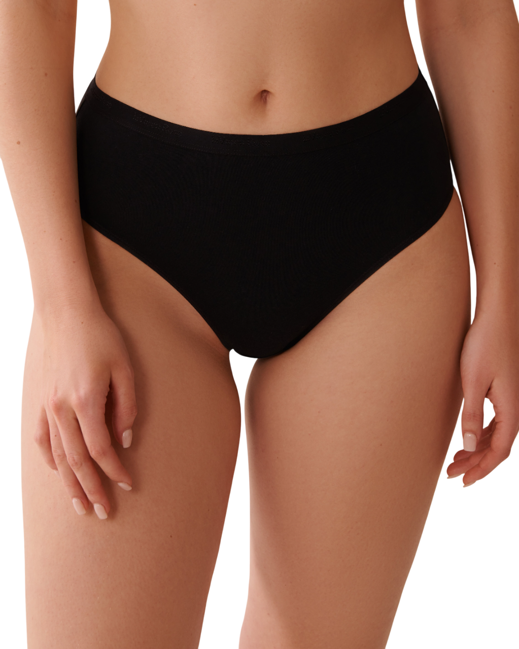 La Vie En Rose Cotton High Waist Bikini Panty