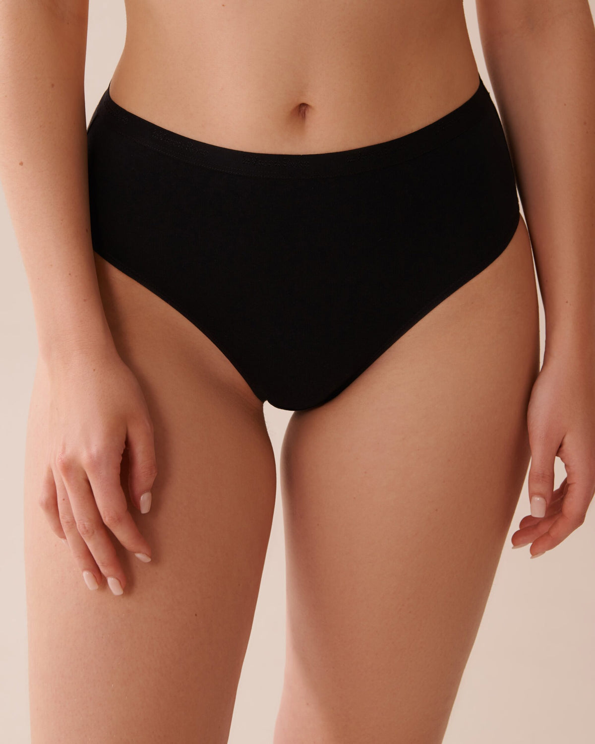 La Vie En Rose Cotton High Waist Bikini Panty
