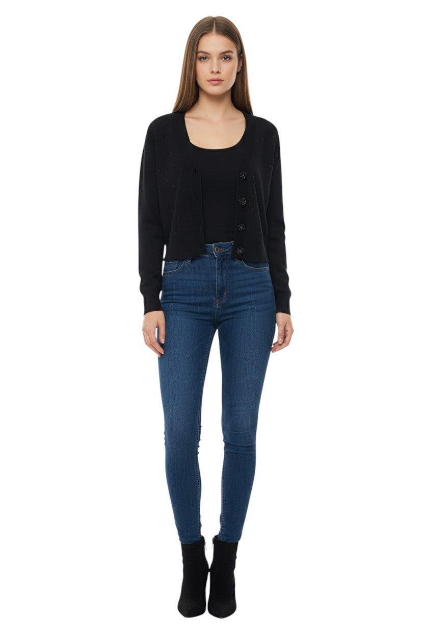 BSB Knitted cardigant with long sleeves