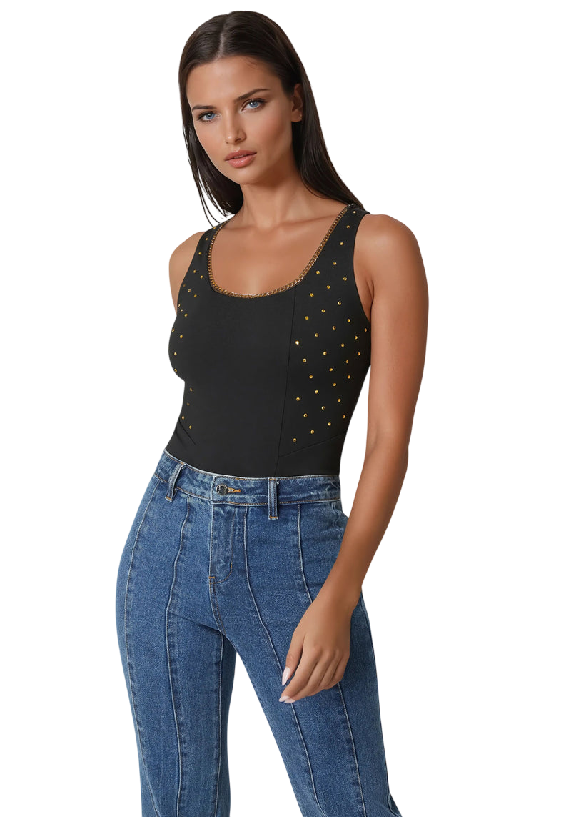 Bebe Embellished Bodysuit