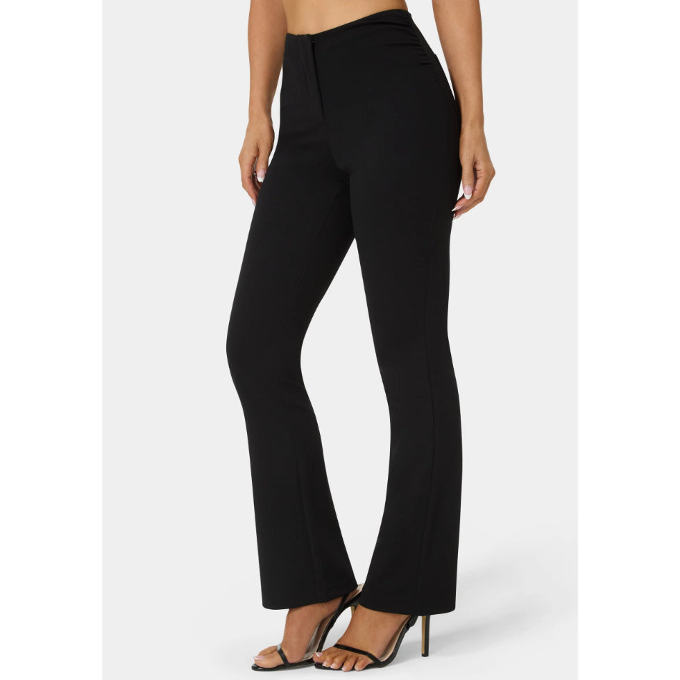 Bebe High Waist Stretch Mini Bootcut Pant
