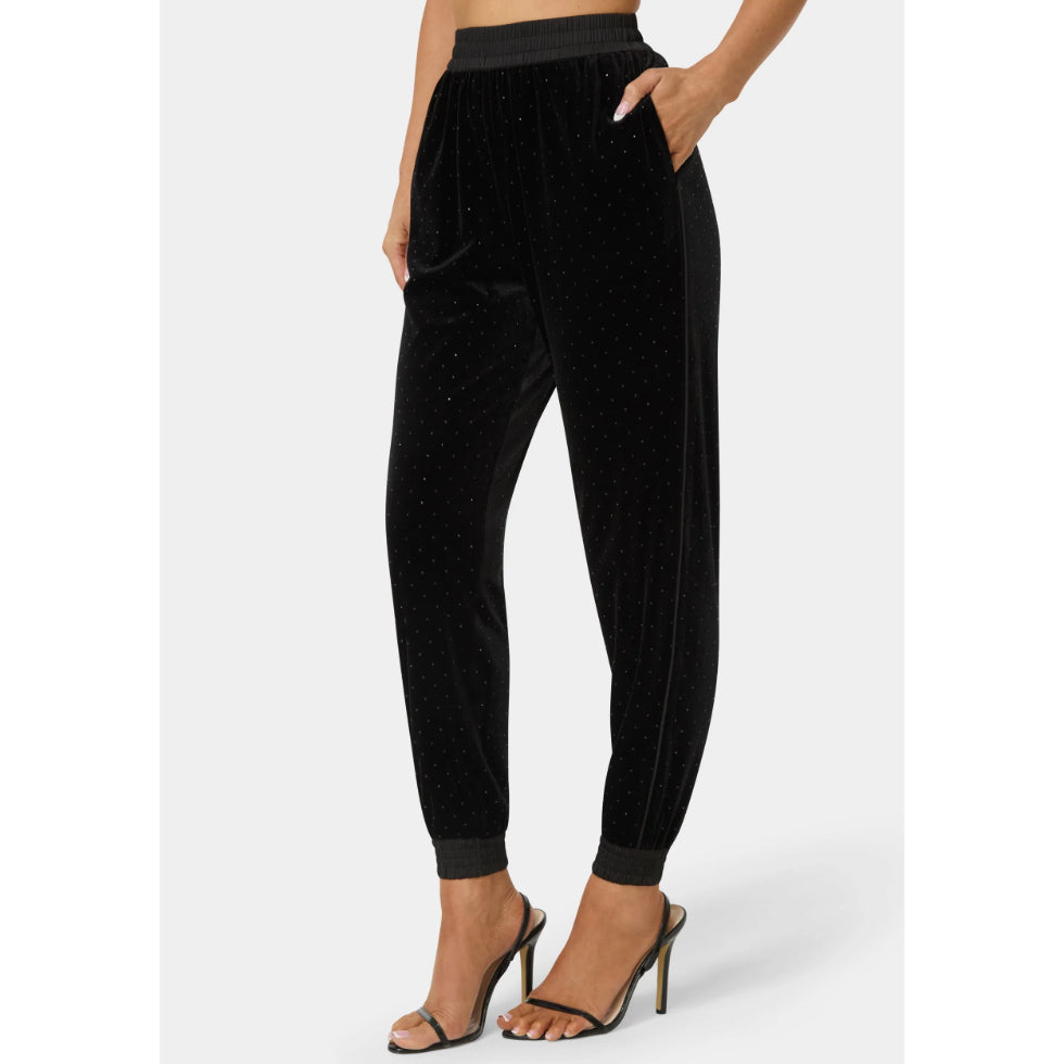Bebe Embellished Jogger Pant