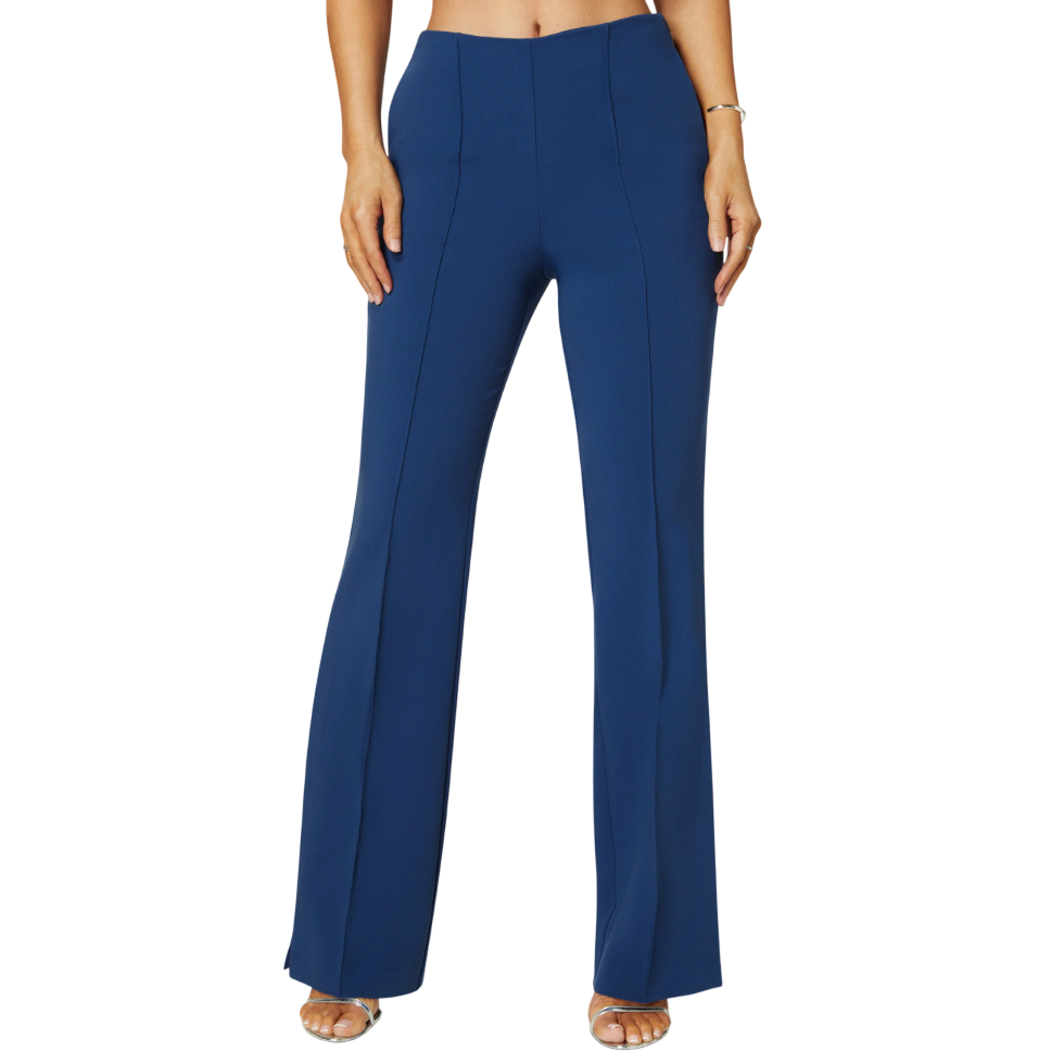 Bebe High Waist Tailored Straight Leg Pant
