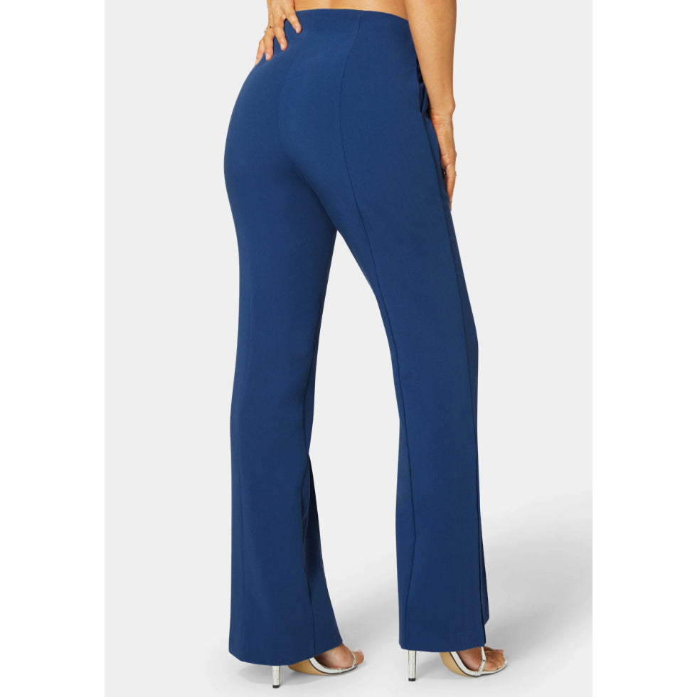 Bebe High Waist Tailored Straight Leg Pant
