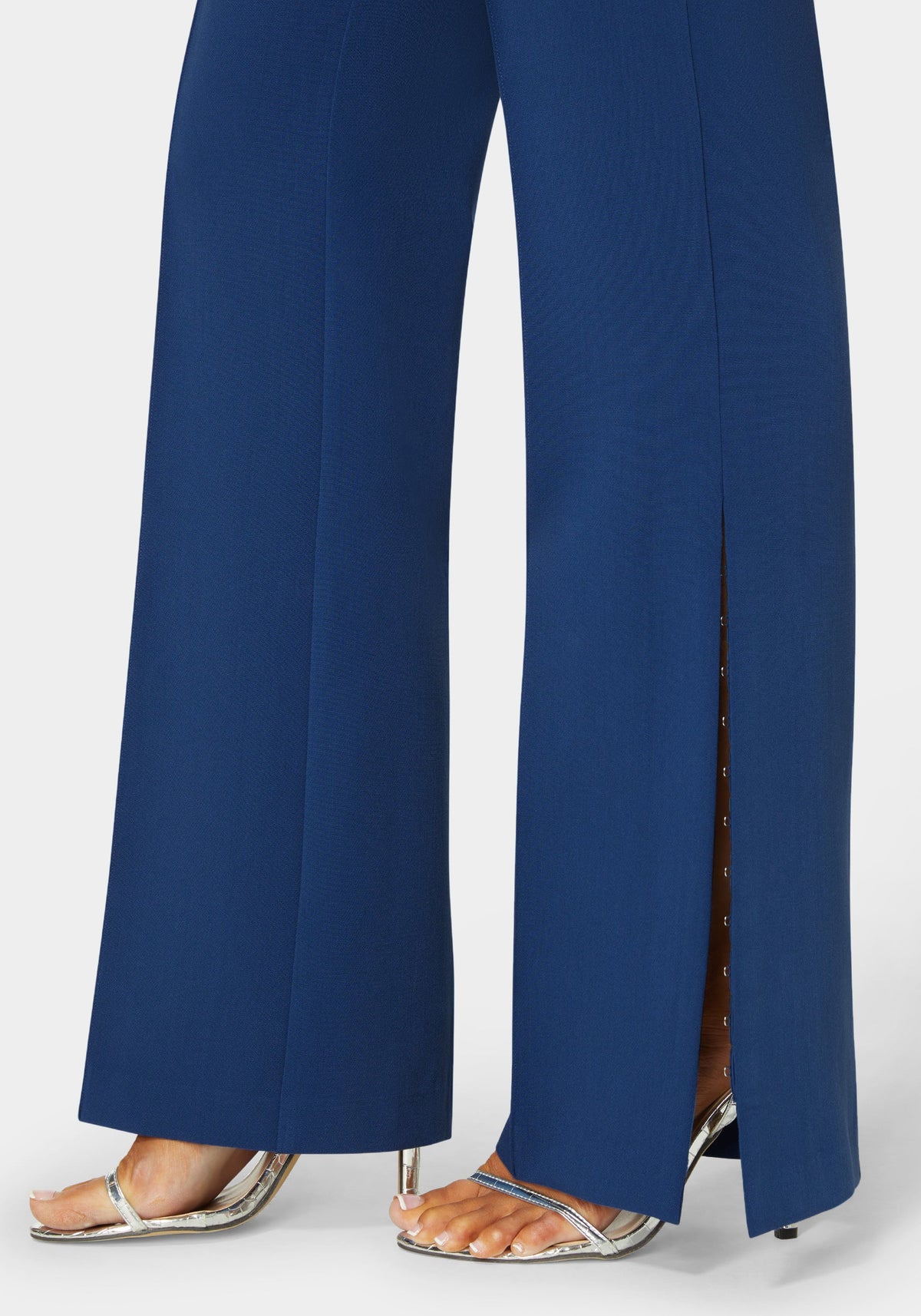 Bebe High Waist Tailored Straight Leg Pant