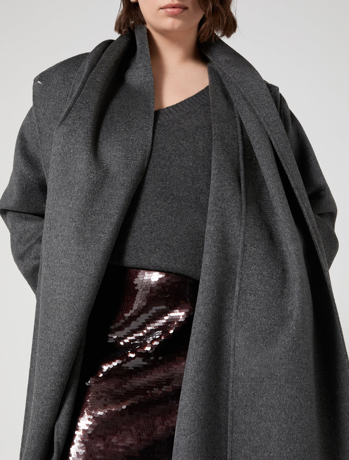 Marina Rinaldi Double Wool Coat