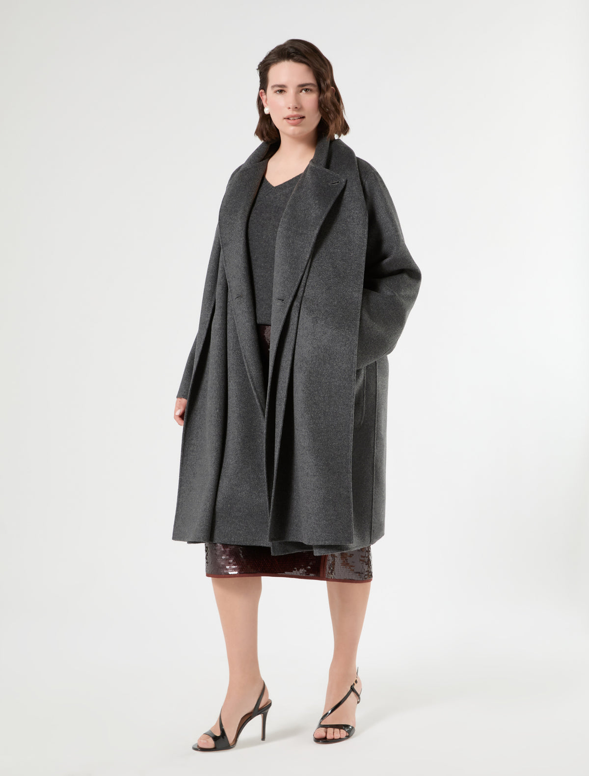 Marina Rinaldi Double Wool Coat