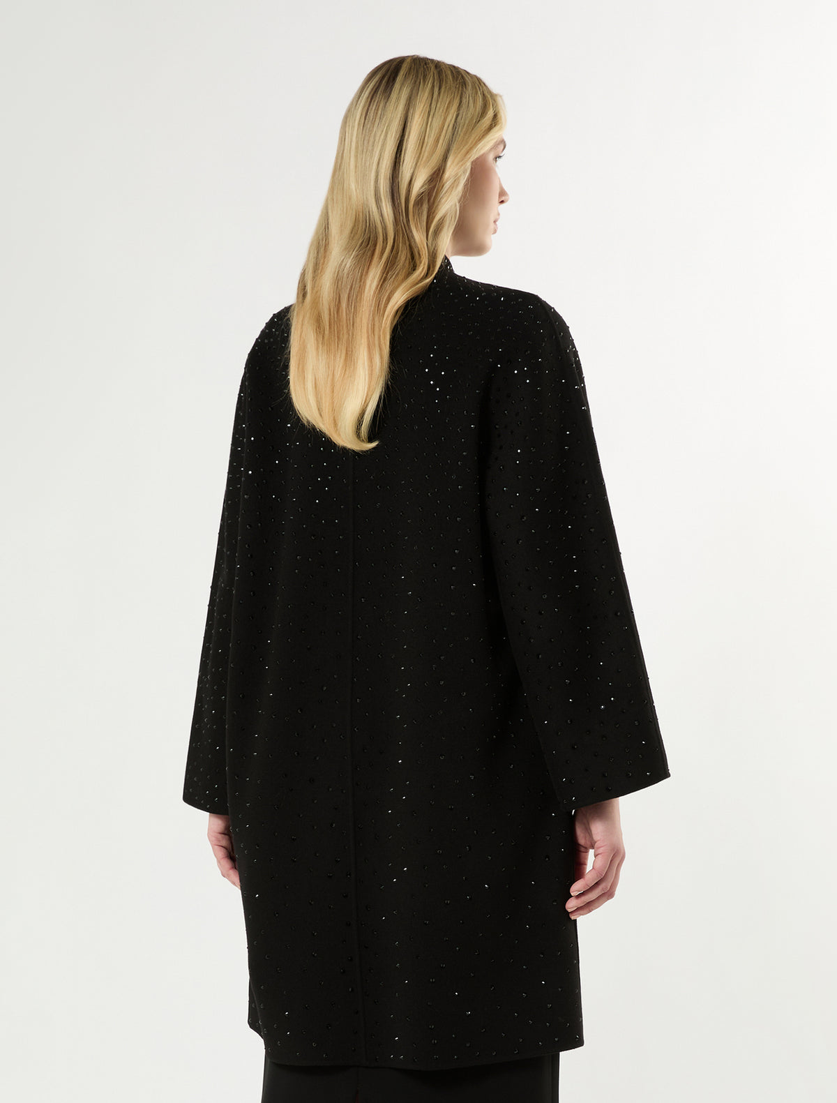 Marina Rinaldi Double Wool and Cashmere Coat